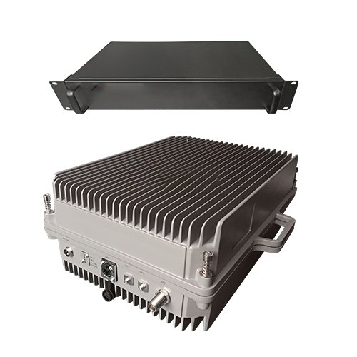  茅箭TETRA800数字警用集群数字光纤直放站远近端机