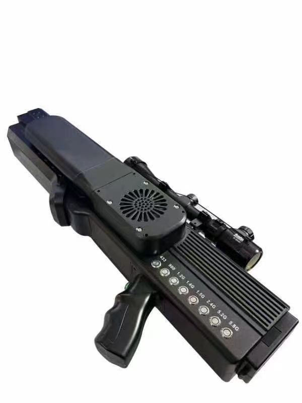  茅箭手持便携式枪型低空防御反制八通道